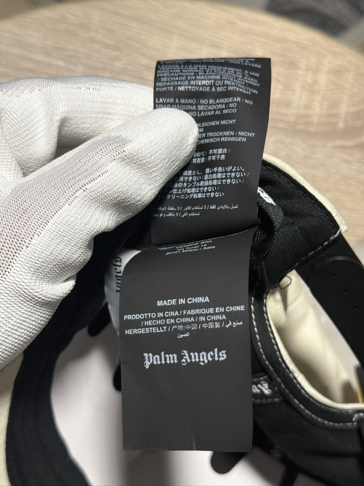 Palm Angels Palm Angels Logo Embroidered Baseball Cap Size ONE SIZE - 10 Thumbnail