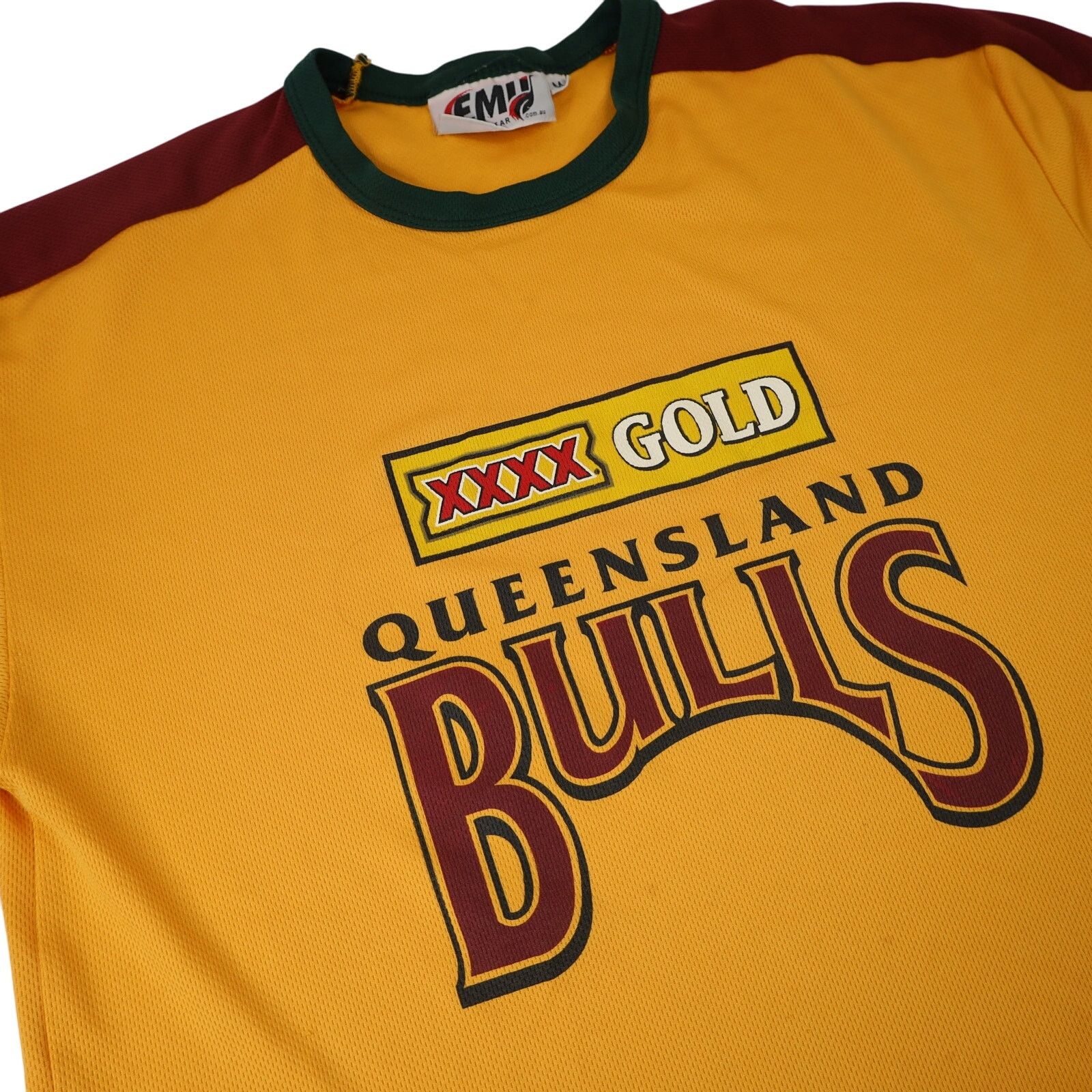 Vintage Vintage Queensland Bulls Cricket Shirt Jersey Size US M / EU 48-50 / 2 - 4 Thumbnail