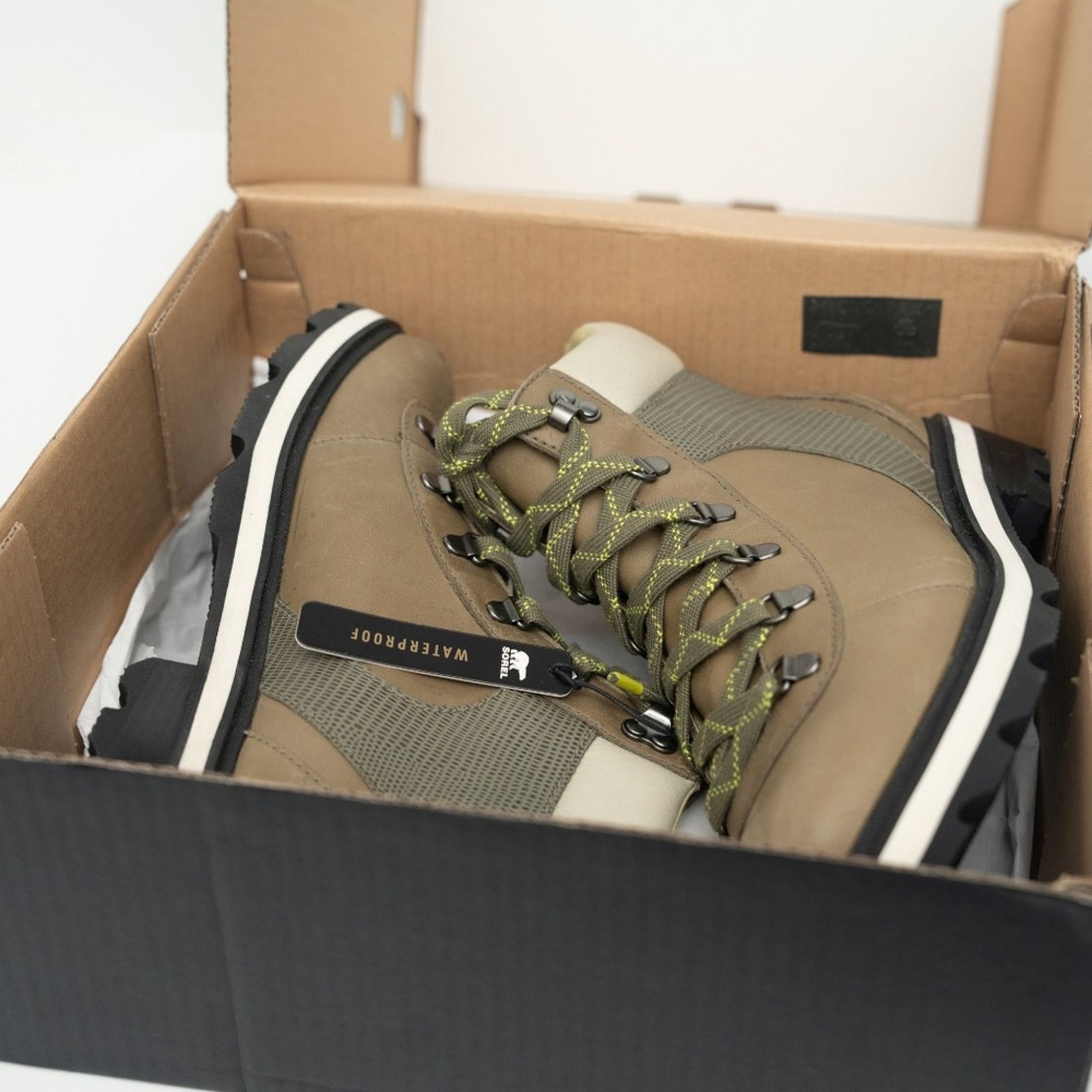SOREL Sorel. Lennox Leather Hiker STKD WP Boot. Size US 11 / IT 41 - 2 Thumbnail