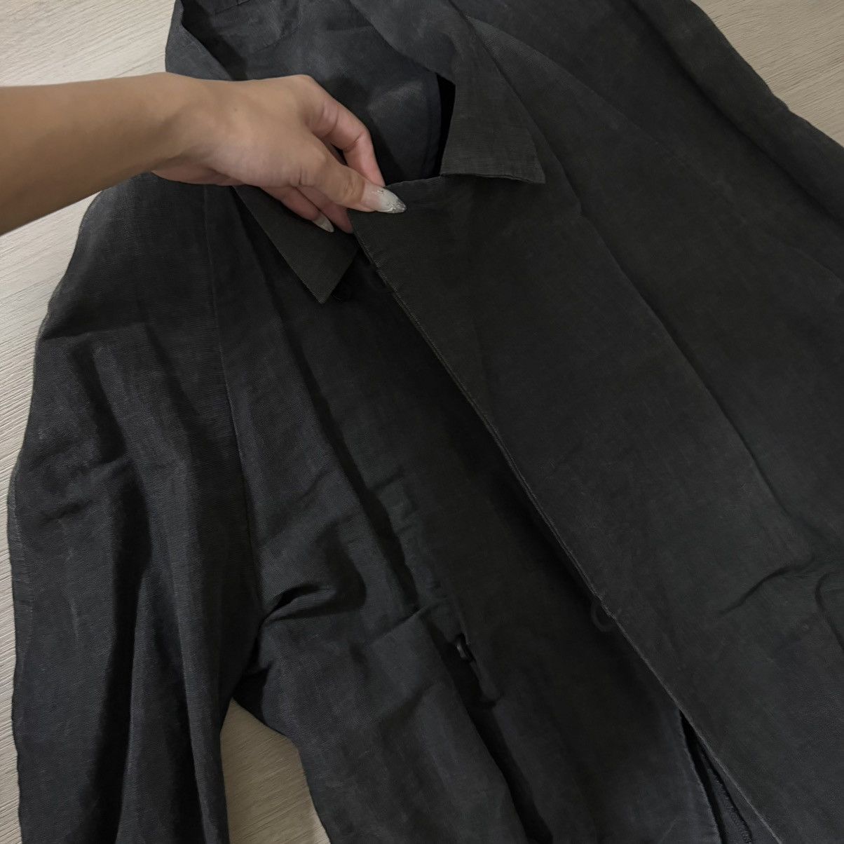 Obscur Obscur black washed coat Size US M / EU 48-50 / 2 - 3 Thumbnail