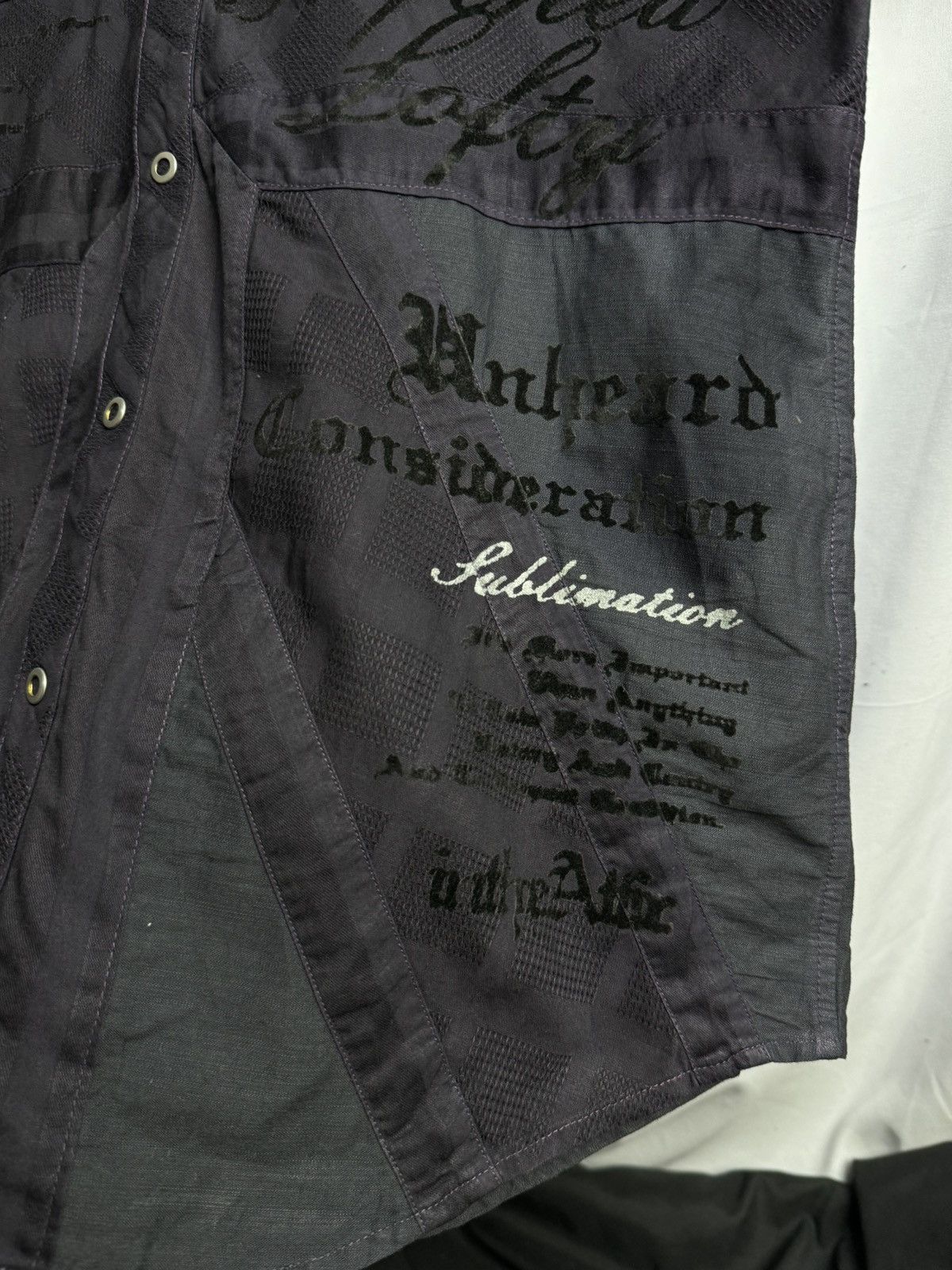 14th Addiction England Flag Black Poem Intheattic Size US L / EU 52-54 / 3 - 5 Thumbnail