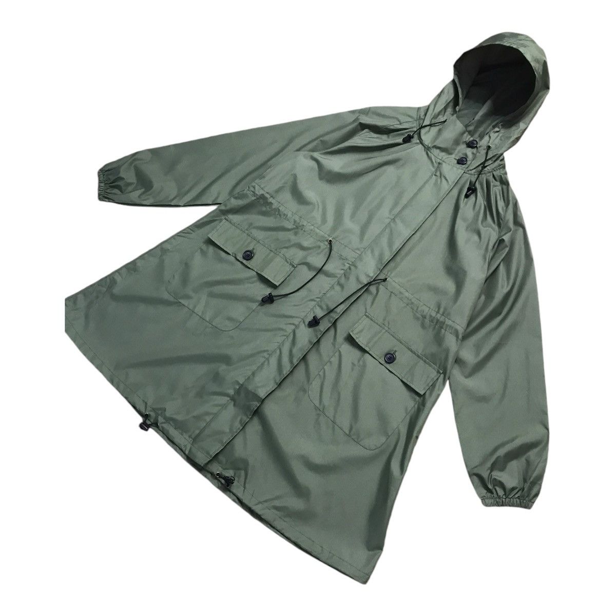 Japanese Brand × Yohji Yamamoto Yohji Yamamoto Y’Saccs Hoodie Adjustable Parka Jacket Size US M / EU 48-50 / 2 - 1 Thumbnail