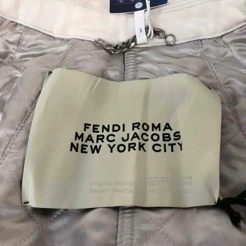 Fendi Fendi Dark print destruction, denim cotton jacket Size XXS / US 00 / IT 34 - 3 Thumbnail