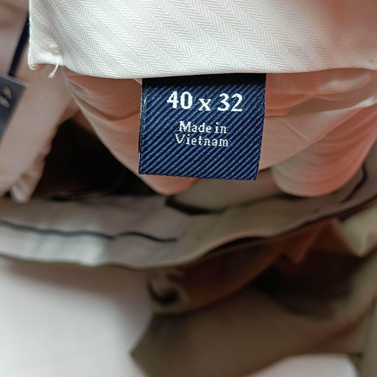 Croft & Barrow Croft & Barrow Dress Pants Men's 40x32 Tan Classic Fit Size US 40 / EU 56 - 5 Thumbnail