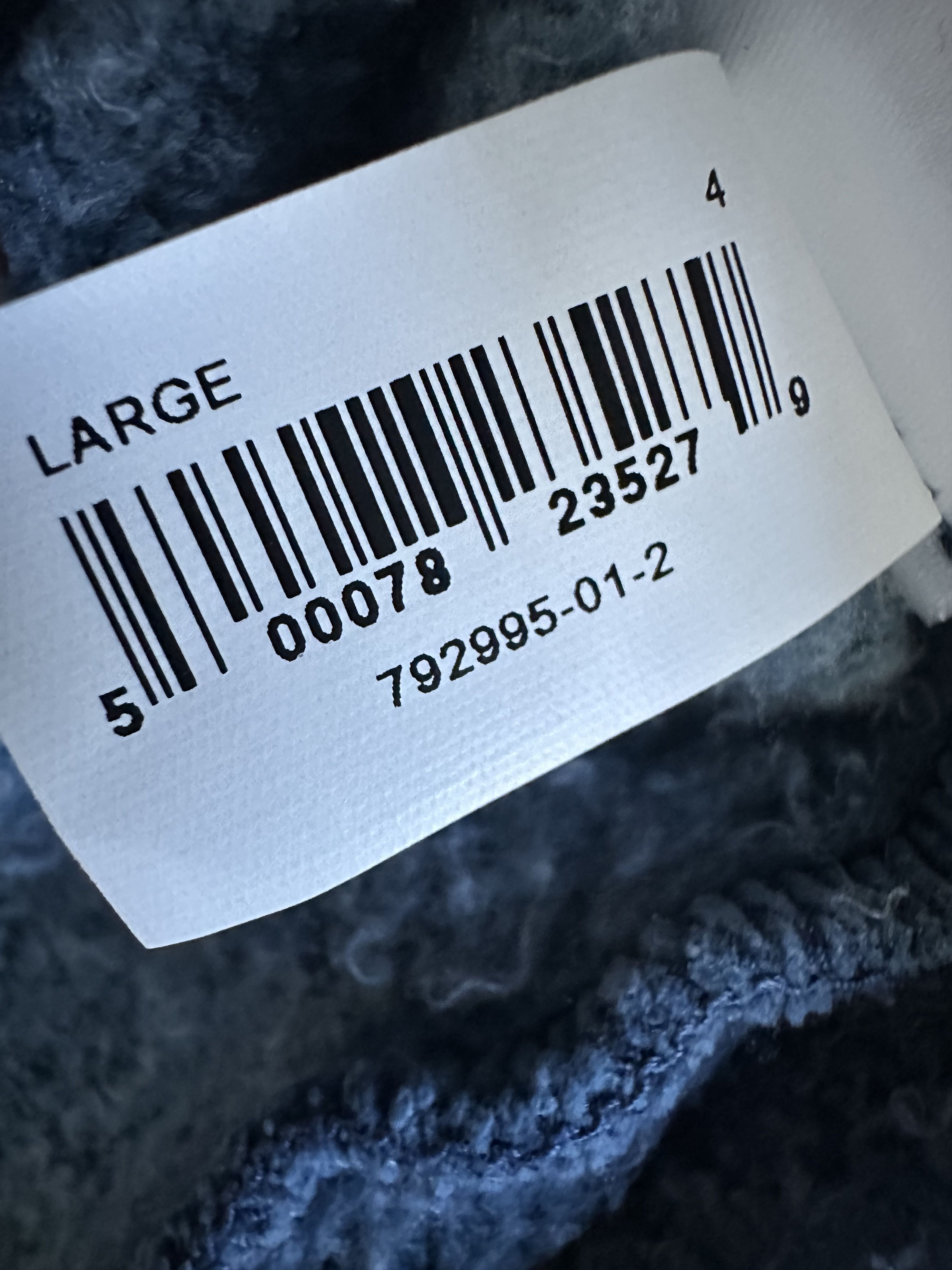 Gap × Kanye West × Yeezy UNRELEASED YEEZY GAP FLEECE YOKE BACK TEE BLUESTONE Size US L / EU 52-54 / 3 - 4 Thumbnail