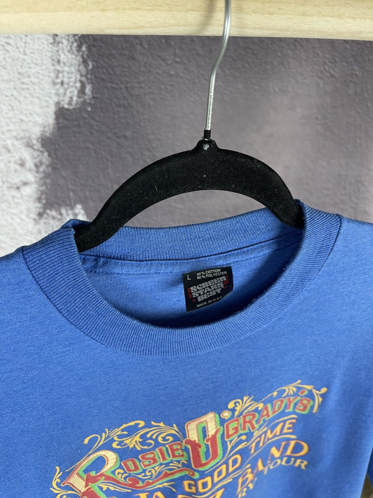 Band Tees Vintage 80 Rosie O'Grady's Good Time Jazz Band Merch T-shirt Size US L / EU 52-54 / 3 - 6 Thumbnail