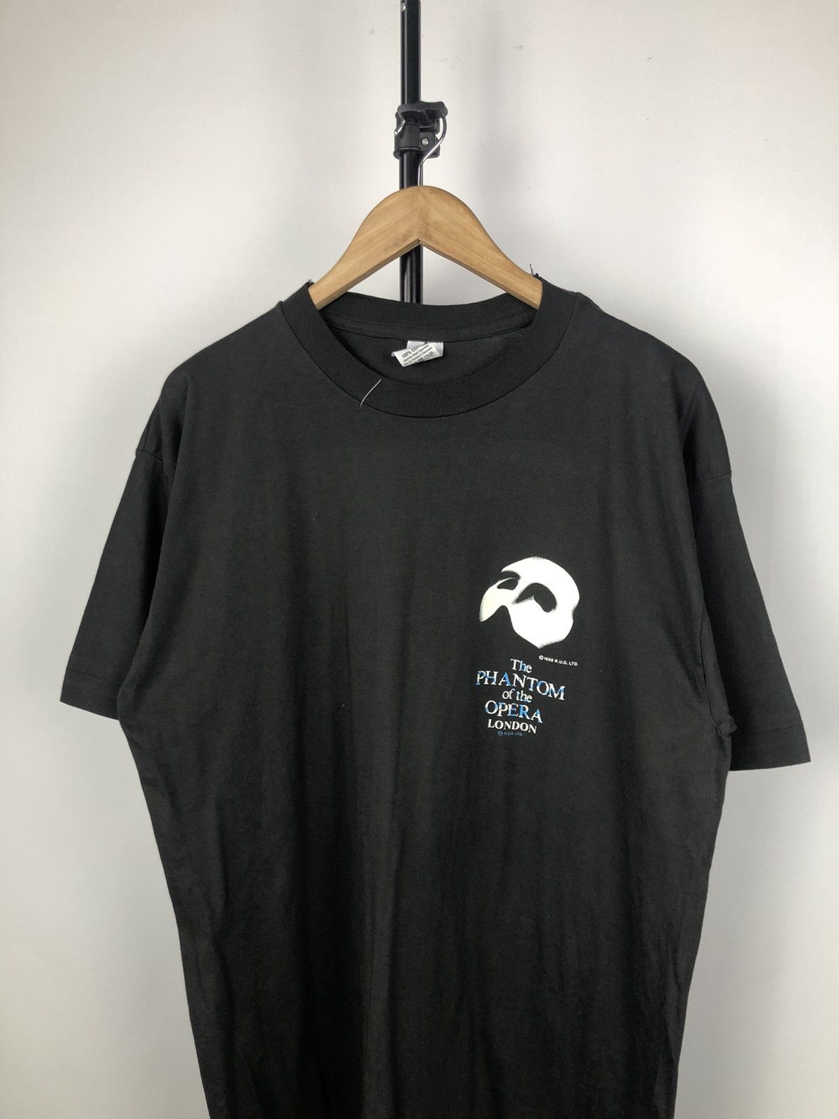 Band Tees × Vintage Rare T Shirt 1988 The Phantom Of The Opera London Size US L / EU 52-54 / 3 - 1 Thumbnail