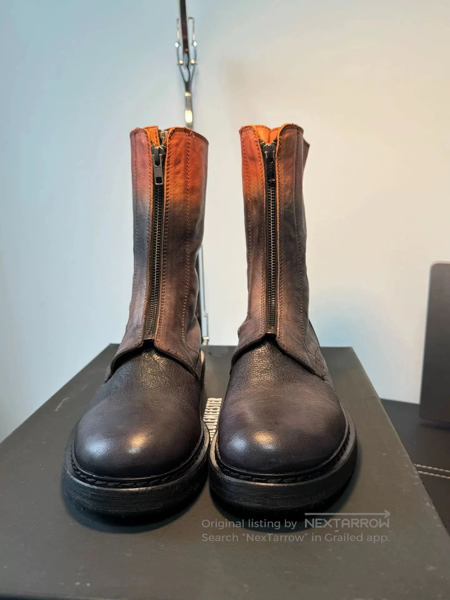 Ann Demeulemeester Ann Demeulemeester Combat Boots. Size US 7 / EU 40 - 3 Thumbnail
