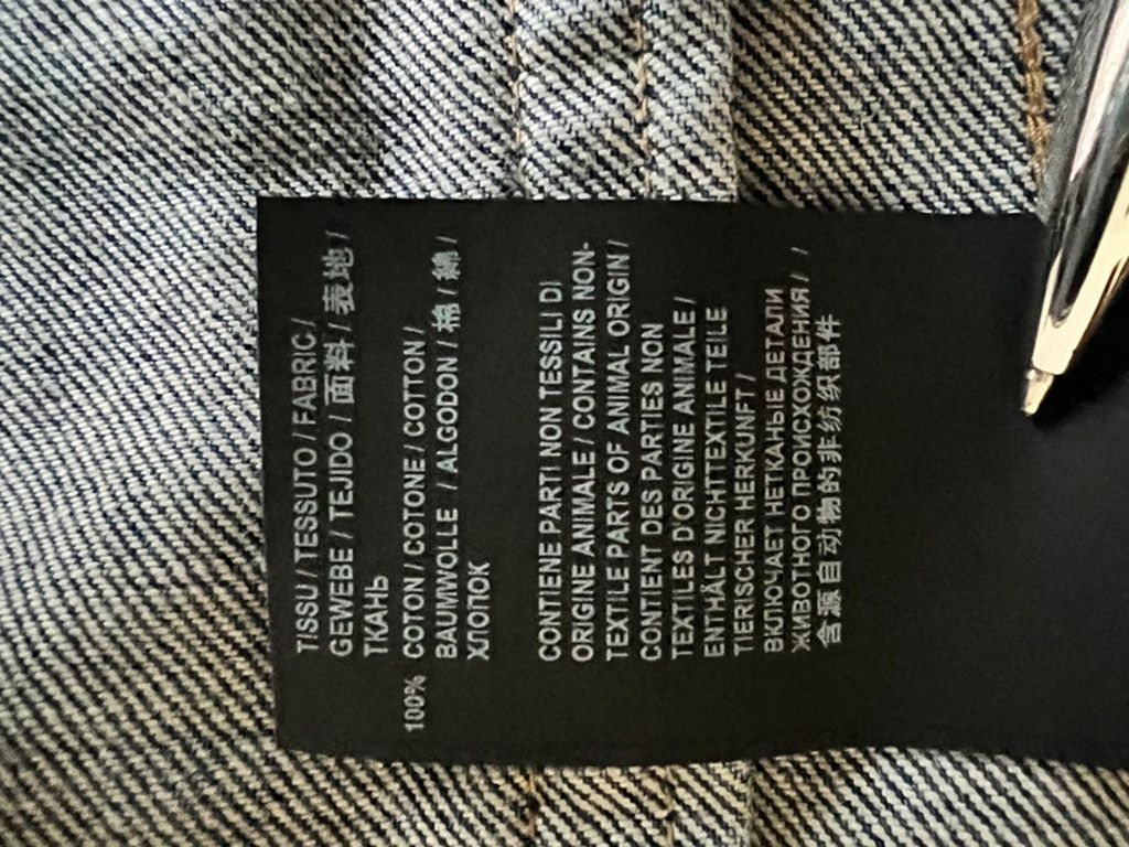 Saint Laurent Paris Distressed Denim Jacket Size US XS / EU 42 / 0 - 12 Thumbnail