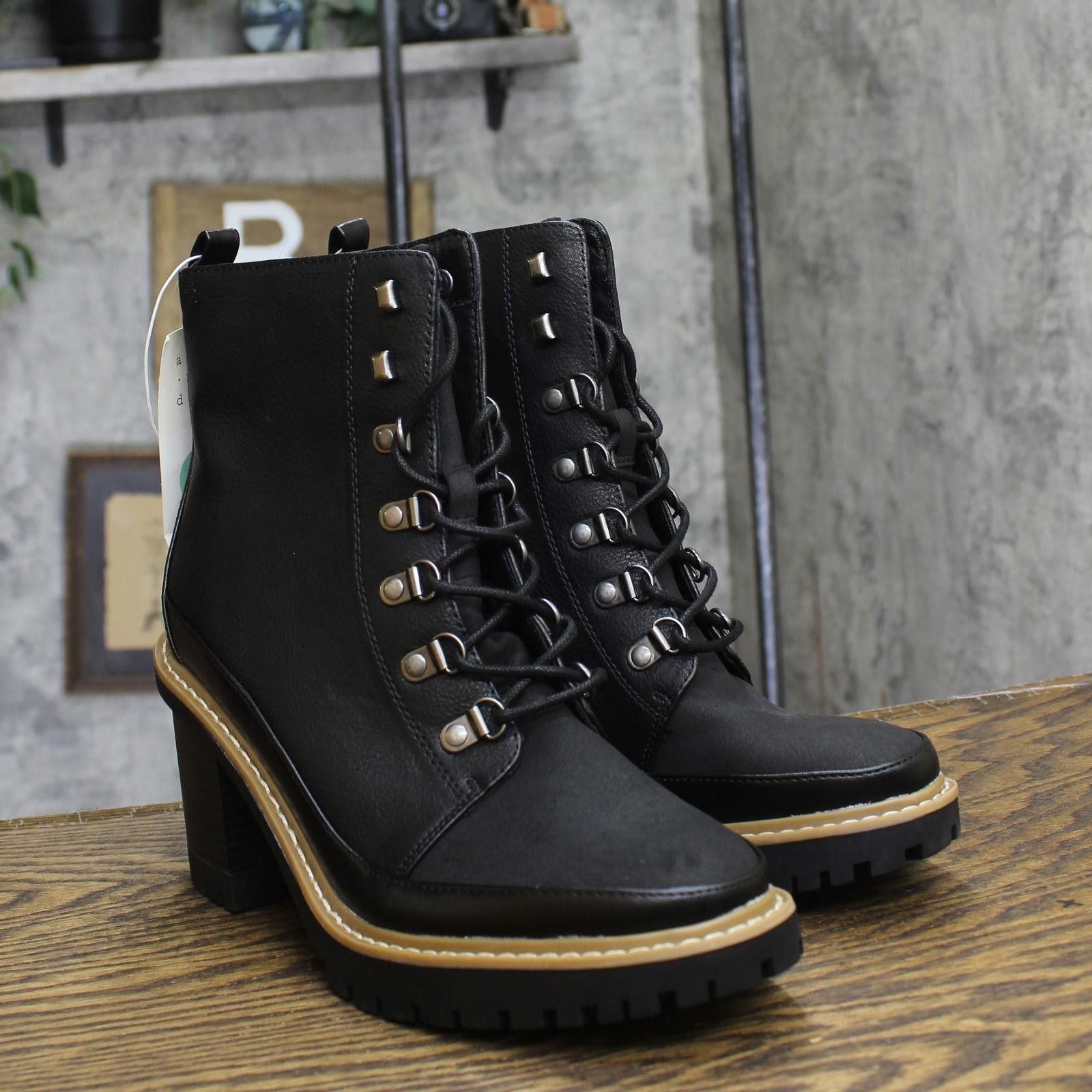 Other Nwt A New Day Womens Tessa Winter Boots 88375339 Black 8.5m Size US 8.5 / IT 38.5 - 1 Thumbnail