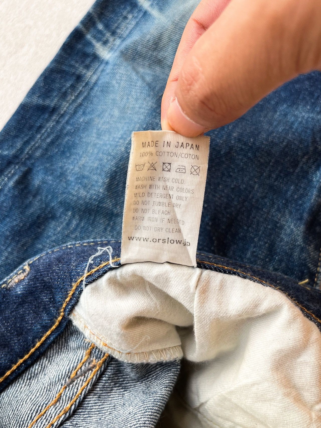 Orslow OrSlow 🇯🇵 LOT 107 Denim selvedge pants Size US 30 / EU 46 - 25 Thumbnail