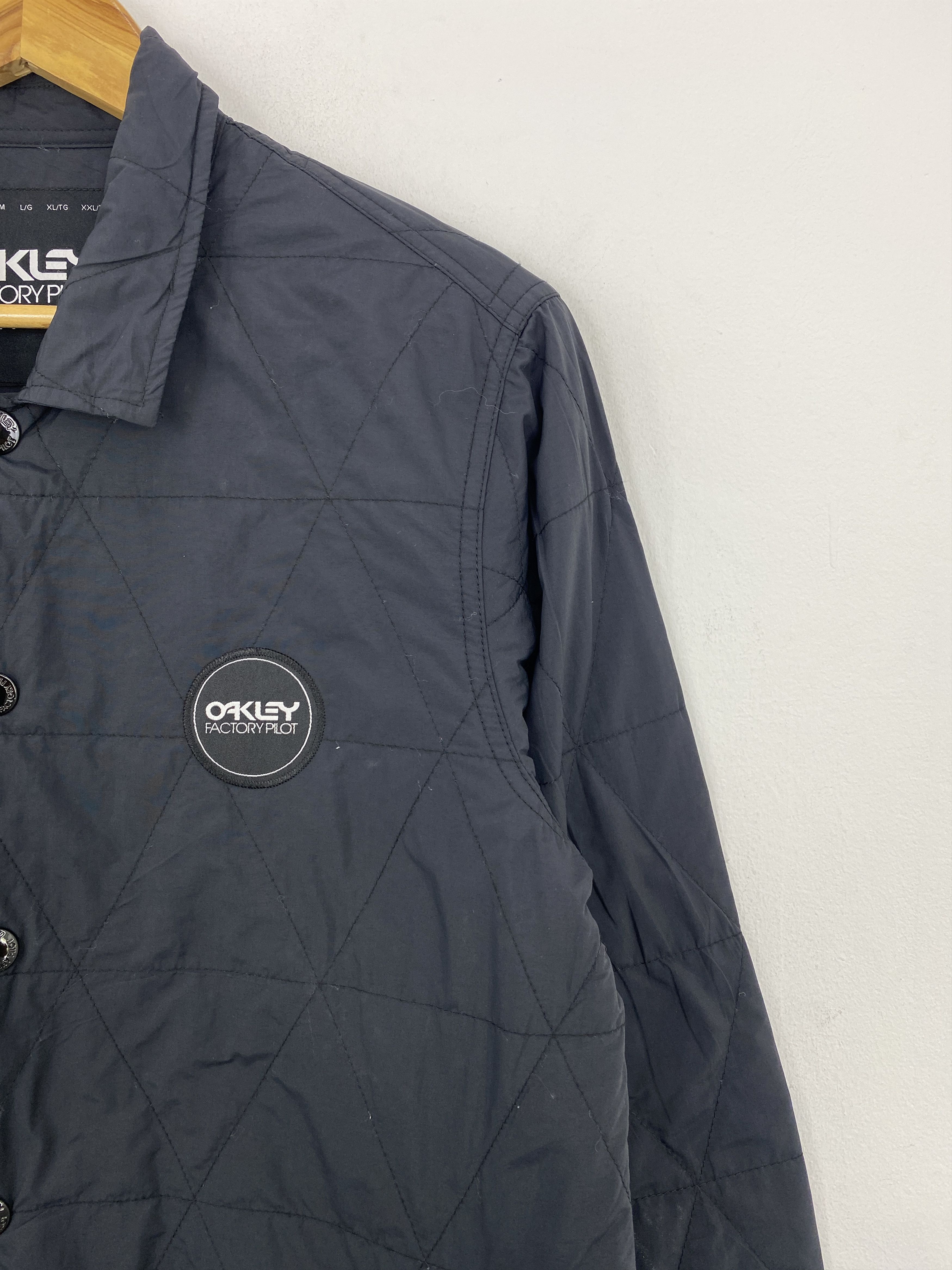 Oakley Vintage 90s Oakley Factory Pilot Quilted Jacket J1837Up Size US XS / EU 42 / 0 - 8 Thumbnail