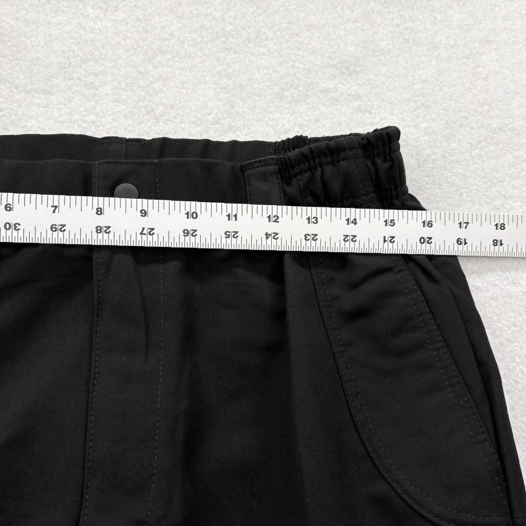 Vintage Bratwear Cargo Pants Mens 30x31 Black Tactical Uniform Elastic Waist Utility Workwear Pants Mens Black Size US 30 / EU 46 - 6 Thumbnail