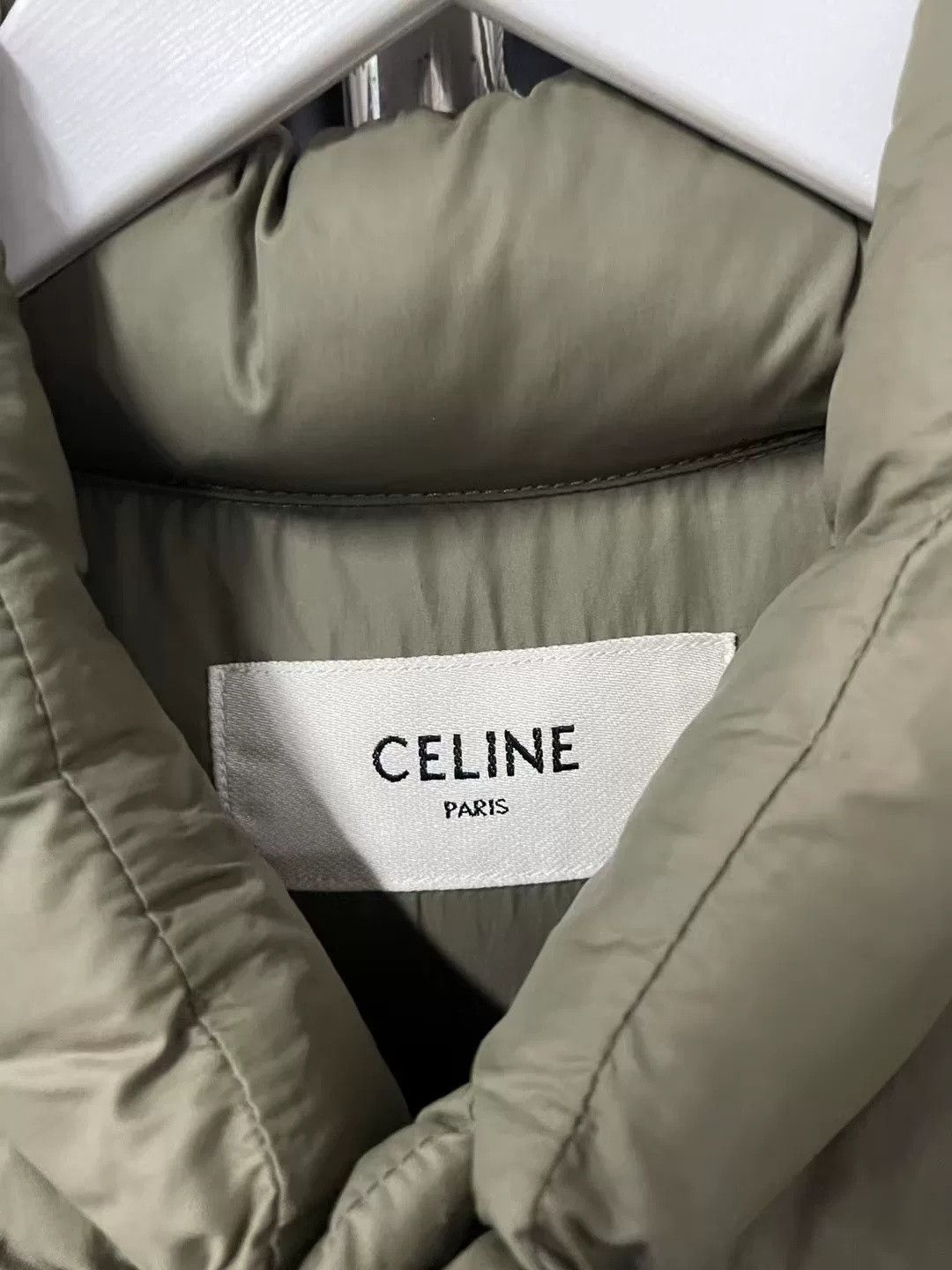 Celine Celine Triomphe Logo Down Vest Size US M / EU 48-50 / 2 - 7 Thumbnail