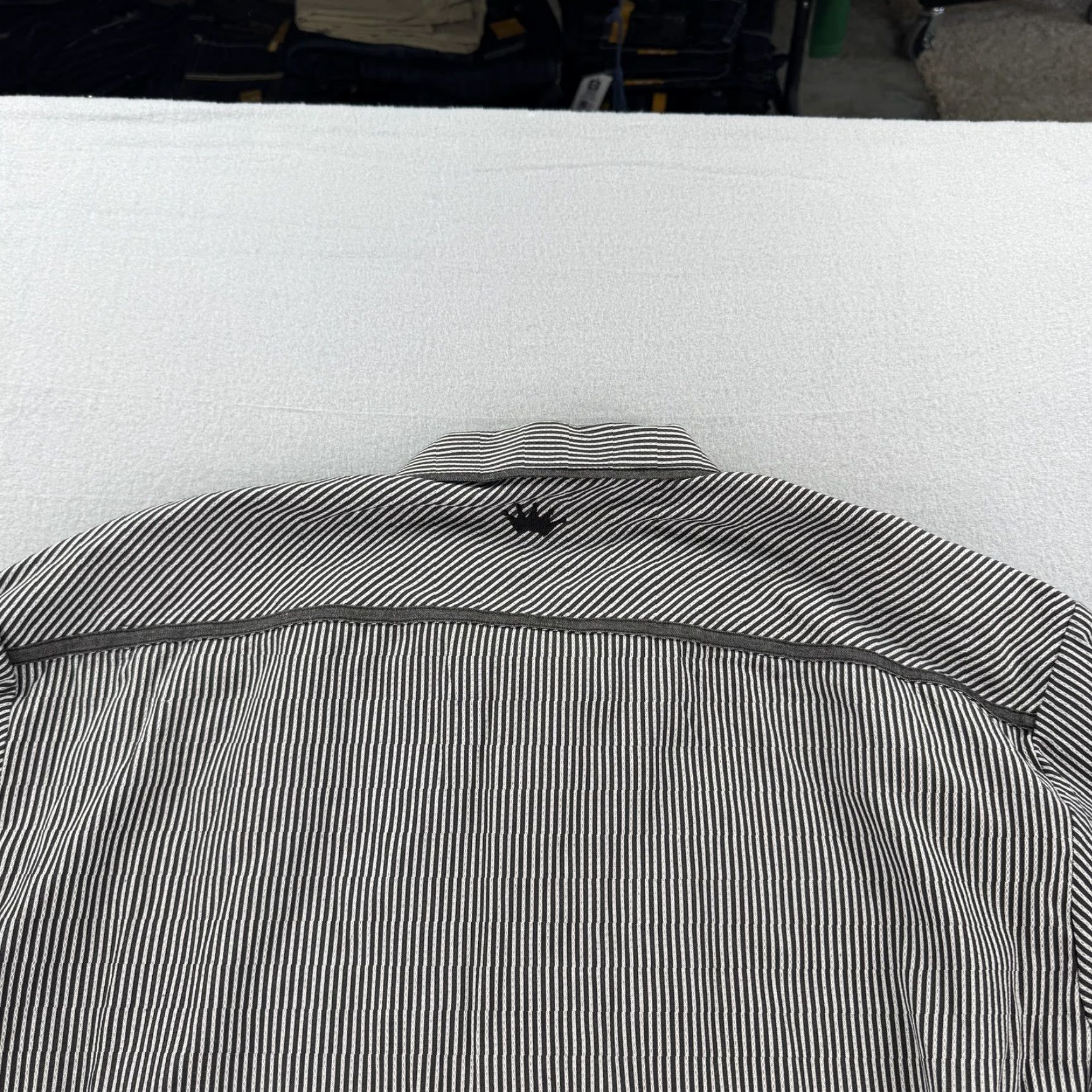Vintage Steve Harvey Shirt Mens XL Black White Pinstripe Button Up Long Sleeve Signature Size US XL / EU 56 / 4 - 7 Thumbnail