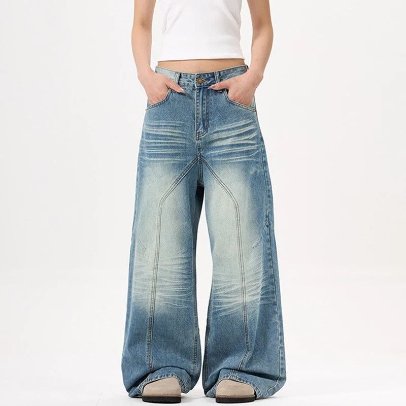 Jean American Water Ripple Jeans Size US 32 / EU 48 - 6 Thumbnail
