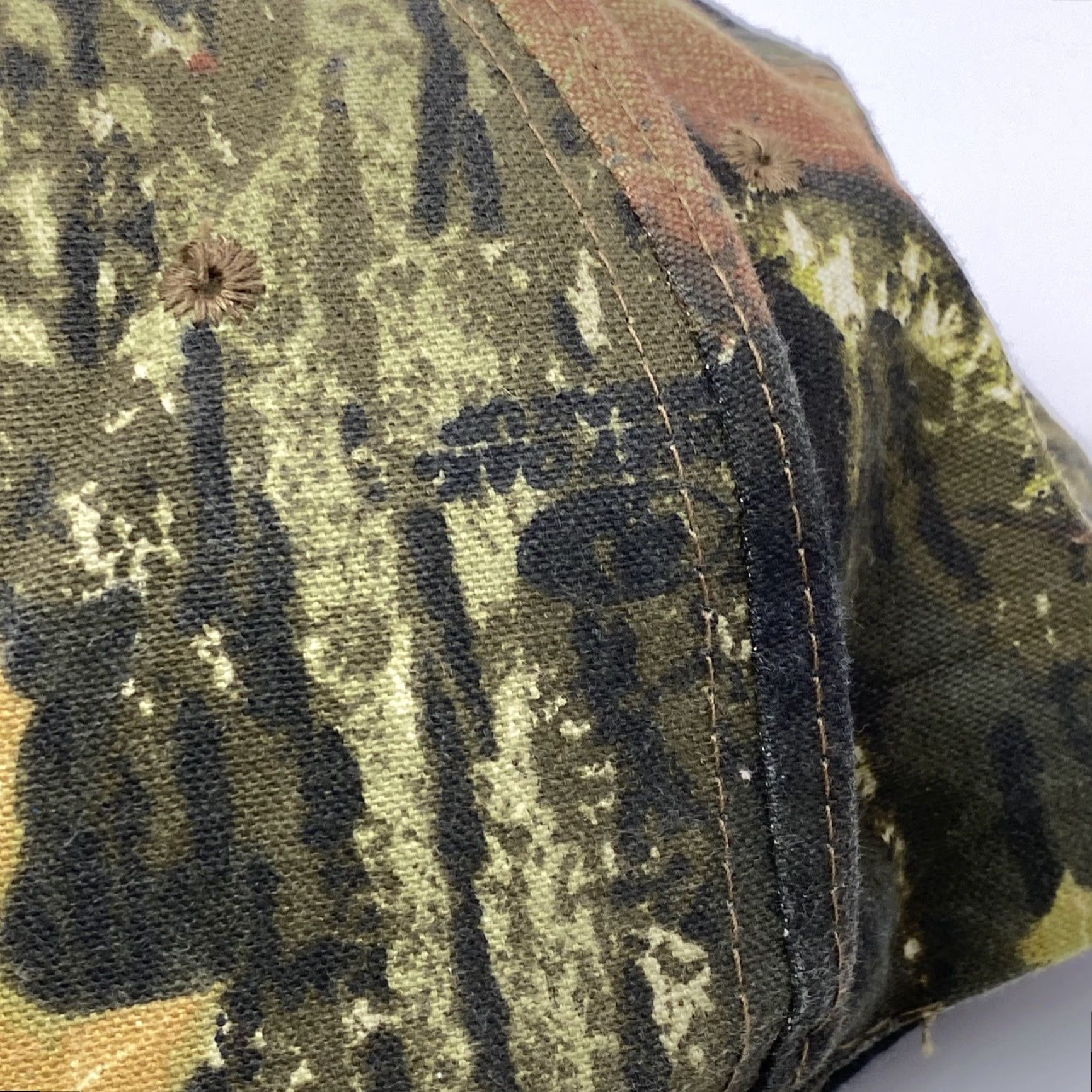 Vintage VINTAGE MOSSY OAK CAMOFLAGE OUTDOOR CAP HUNTING HAT CAP BLANK NO LOGO VTG OFFICIAL FISH Size ONE SIZE - 2 Thumbnail