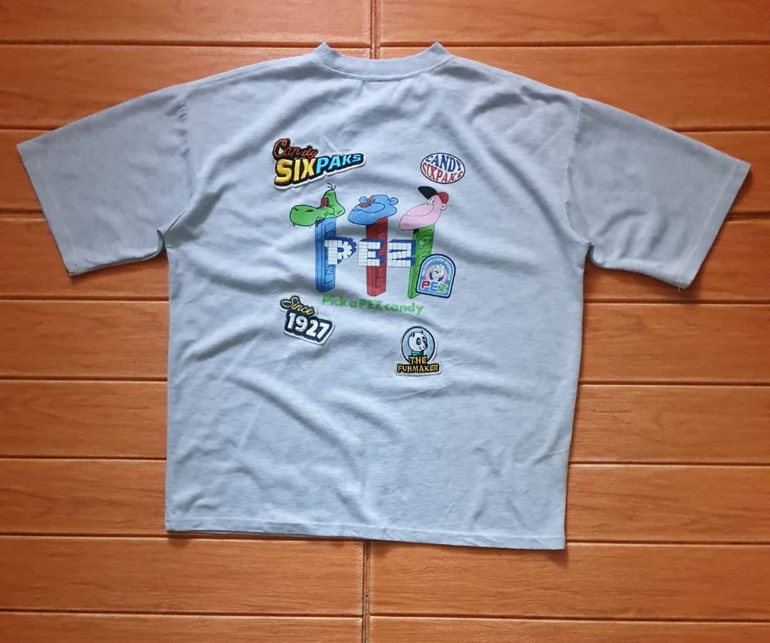 Japanese Brand PEZ sixpaks grey colour Shirt Size US XL / EU 56 / 4 - 7 Thumbnail