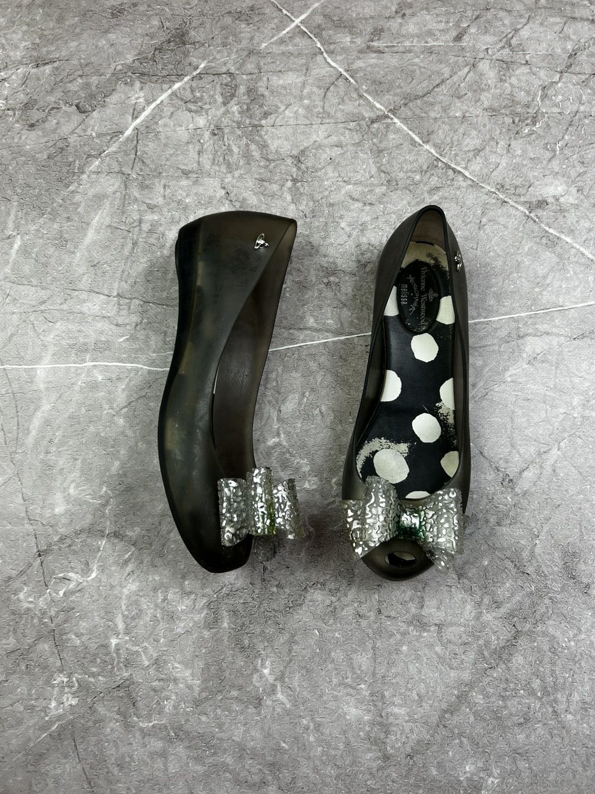 Vivienne Westwood Vintage Vivienne Westwood x Melissa Bow Ballet Flats Shoes Size US 7 / IT 37 - 5 Thumbnail