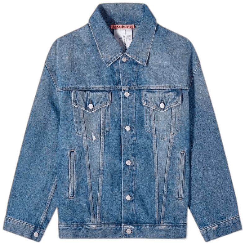 Acne Studios oversized denim jacket by acne studios Size US L / EU 52-54 / 3 - 1 Thumbnail