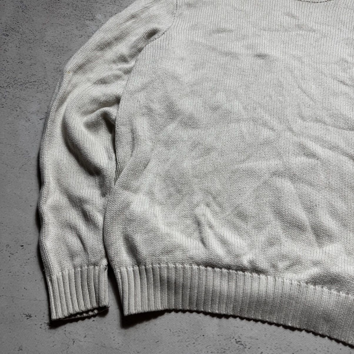 Polo Ralph Lauren vintage ralph lauren chunky knit sweater with big logo RRL Size US XL / EU 56 / 4 - 3 Thumbnail