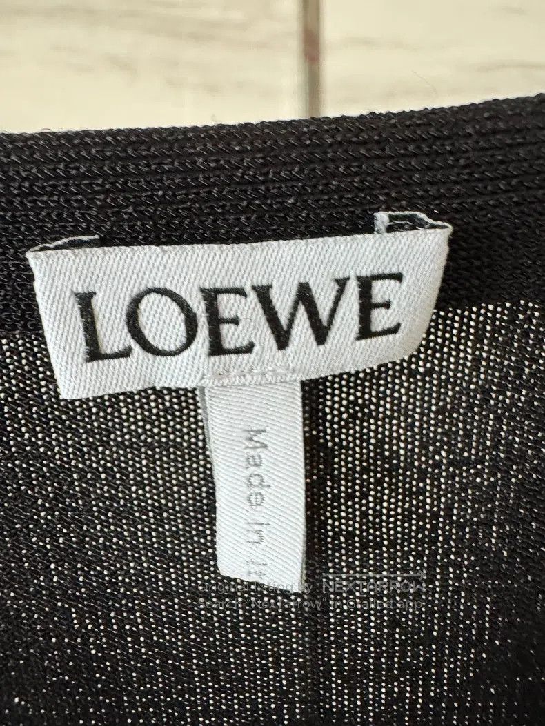 Loewe Loewe SS22 V-Neck Knitted Shirt Outerwear Size S / US 4 / IT 40 - 3 Thumbnail
