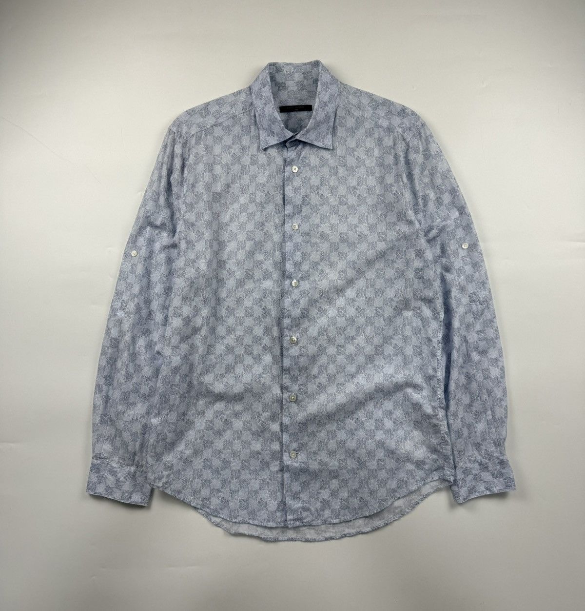 Louis Vuitton Louis Vuitton All Over Pattern Shirt Size US L / EU 52-54 / 3 - 1 Thumbnail