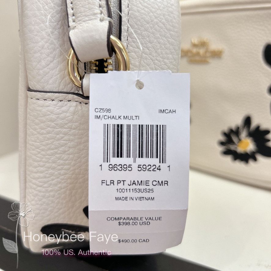 Coach Jamie Camera Bag With Floral Print CZ598 Size ONE SIZE - 4 Thumbnail
