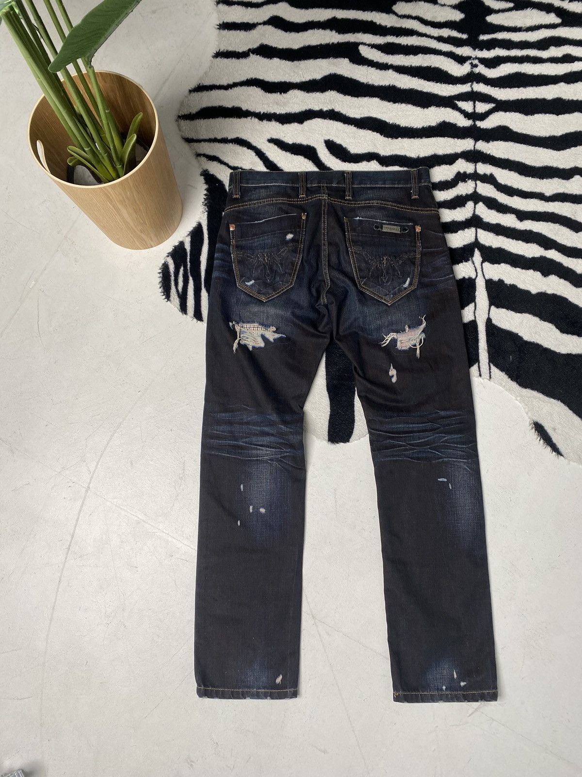 Vintage Vintage cipo baxx denim pants opium style Size US 34 / EU 50 - 8 Thumbnail