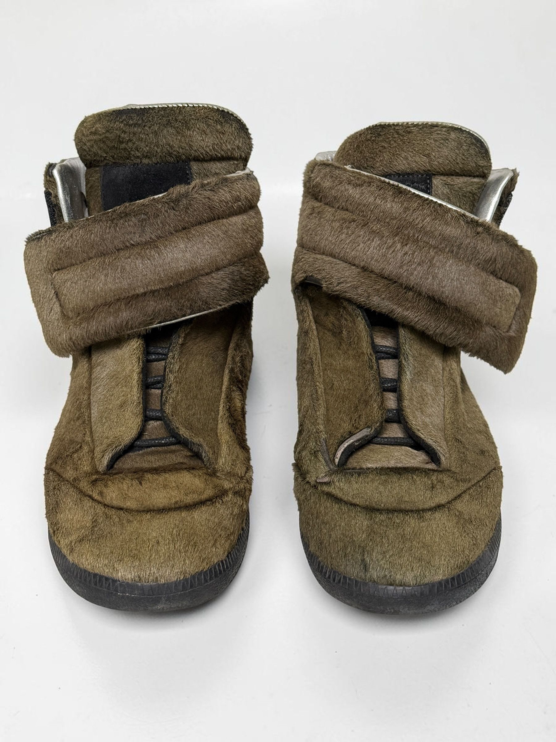 Maison Margiela Maison Margiela 'Yeezus Tour' Pony Hair Future Sneakers Size US 9.5 / EU 42-43 - 1 Thumbnail