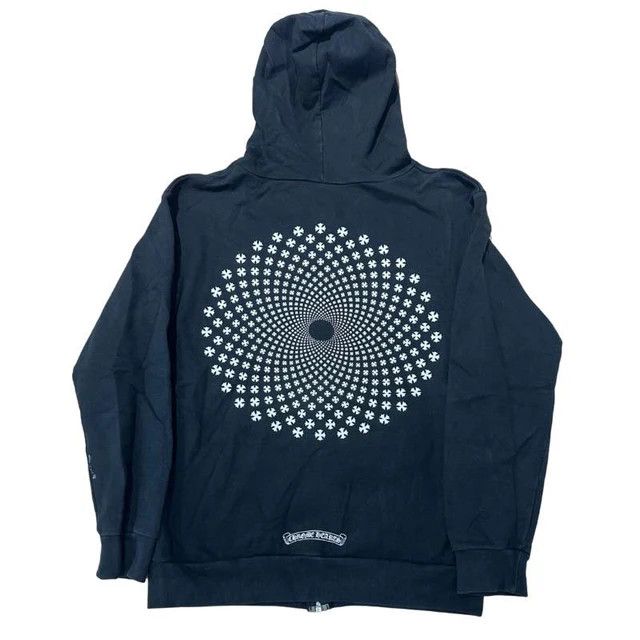 Chrome Hearts Chrome Hearts Kaleidoscope Zip-Up Hoodie Black Size US M / EU 48-50 / 2 - 2 Thumbnail