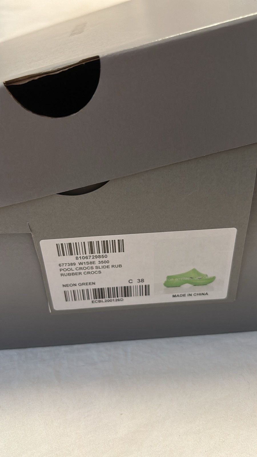 Balenciaga × Crocs Balenciaga x Crocs Size US 8 / IT 38 - 4 Thumbnail