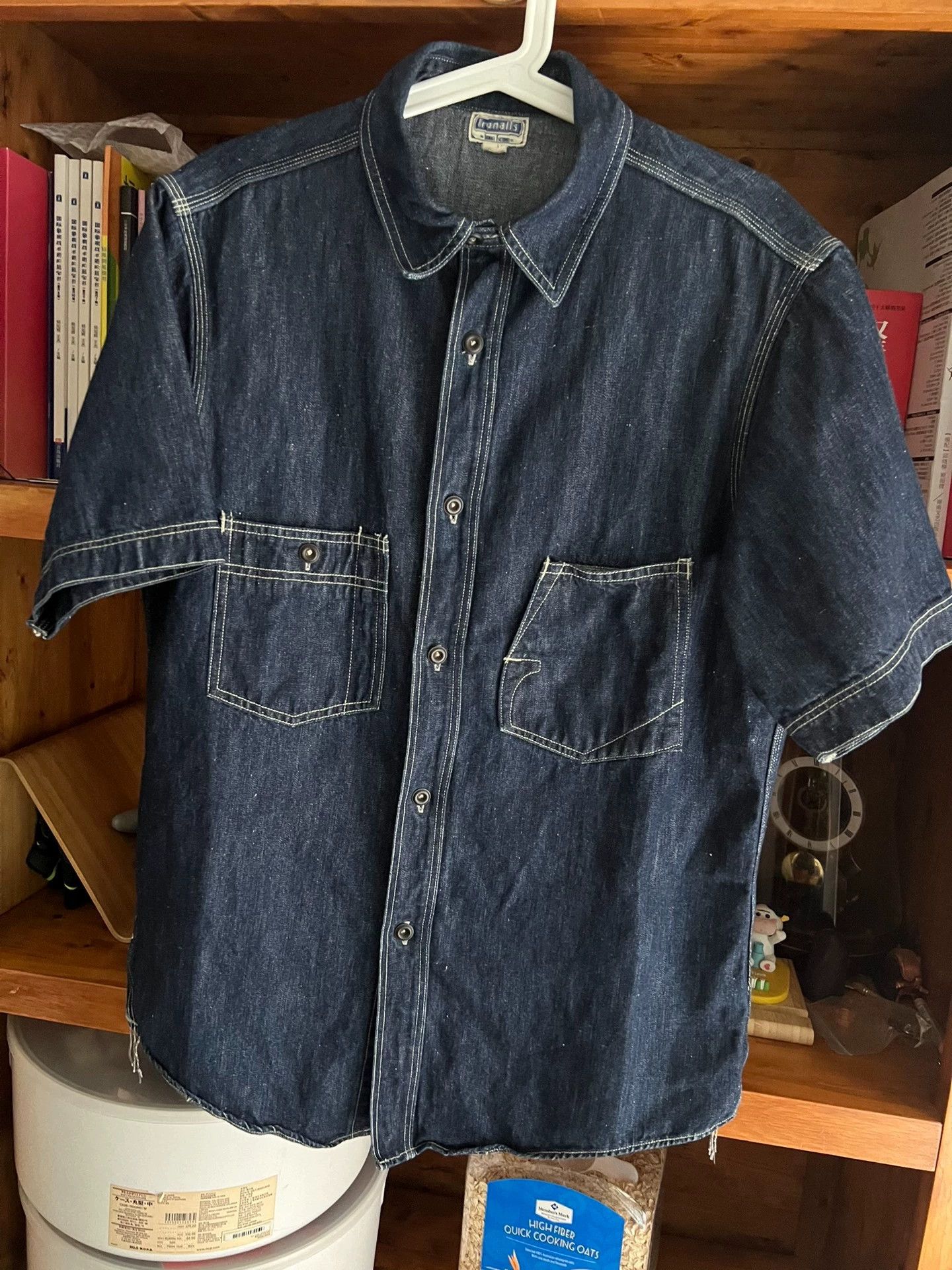 Freewheelers Freewheelers Vintage Iron Button Denim Shirt 16 Japan Size US S / EU 44-46 / 1 - 3 Thumbnail