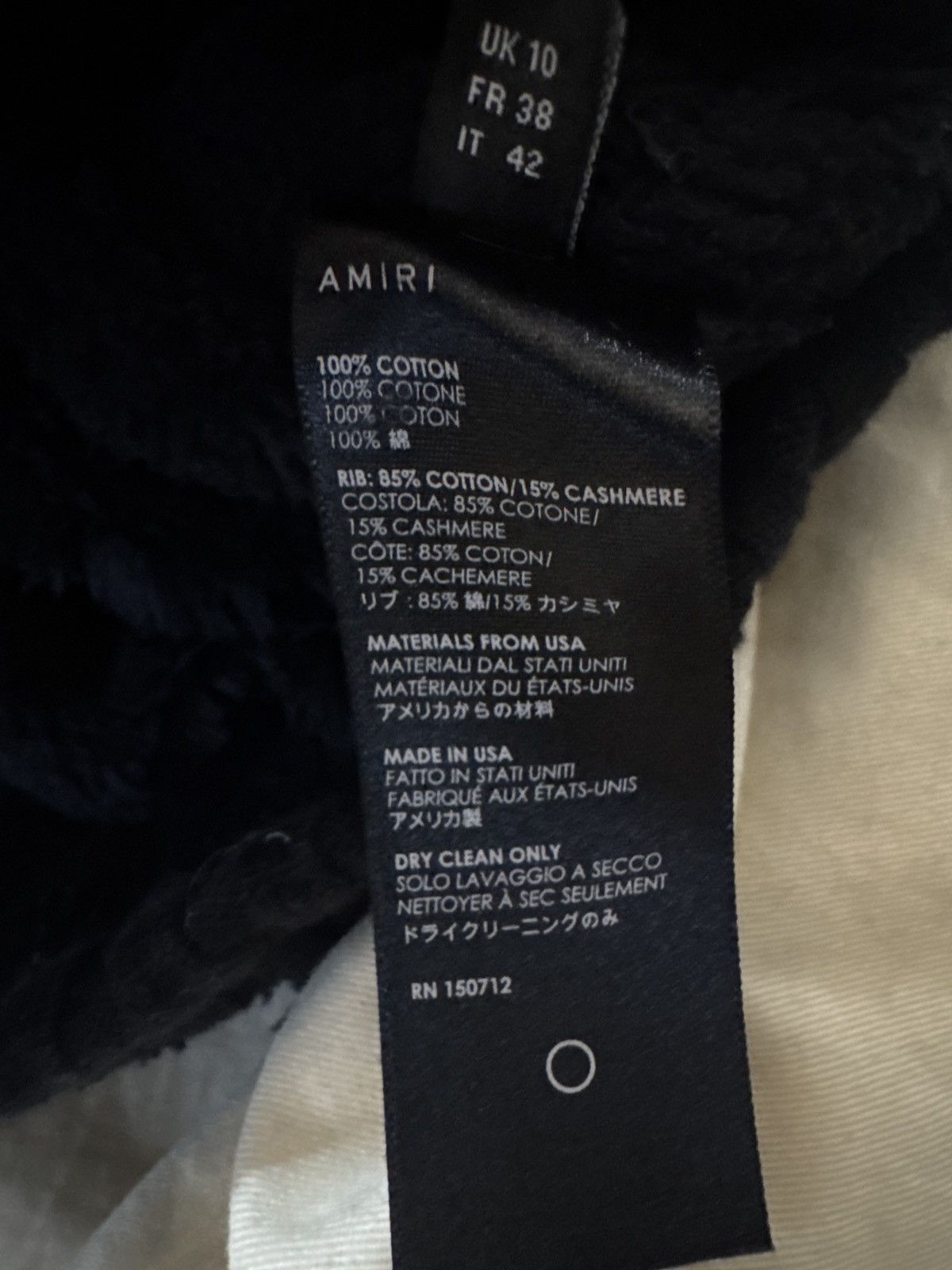 Amiri Amiri Sherpa zip up jacket Size US M / EU 48-50 / 2 - 8 Thumbnail