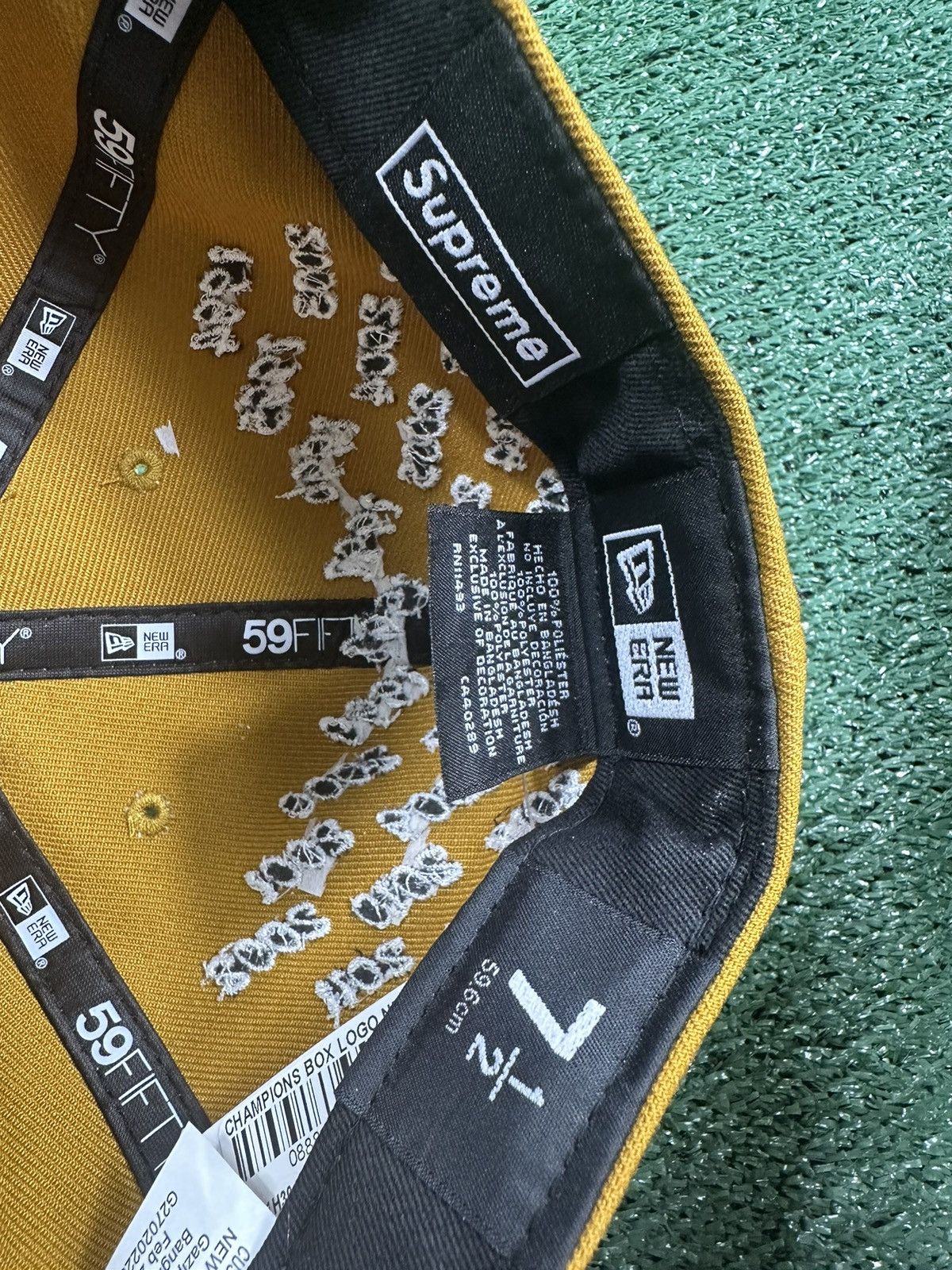 Supreme Supreme championship hat 7 1/2 Size ONE SIZE - 3 Thumbnail