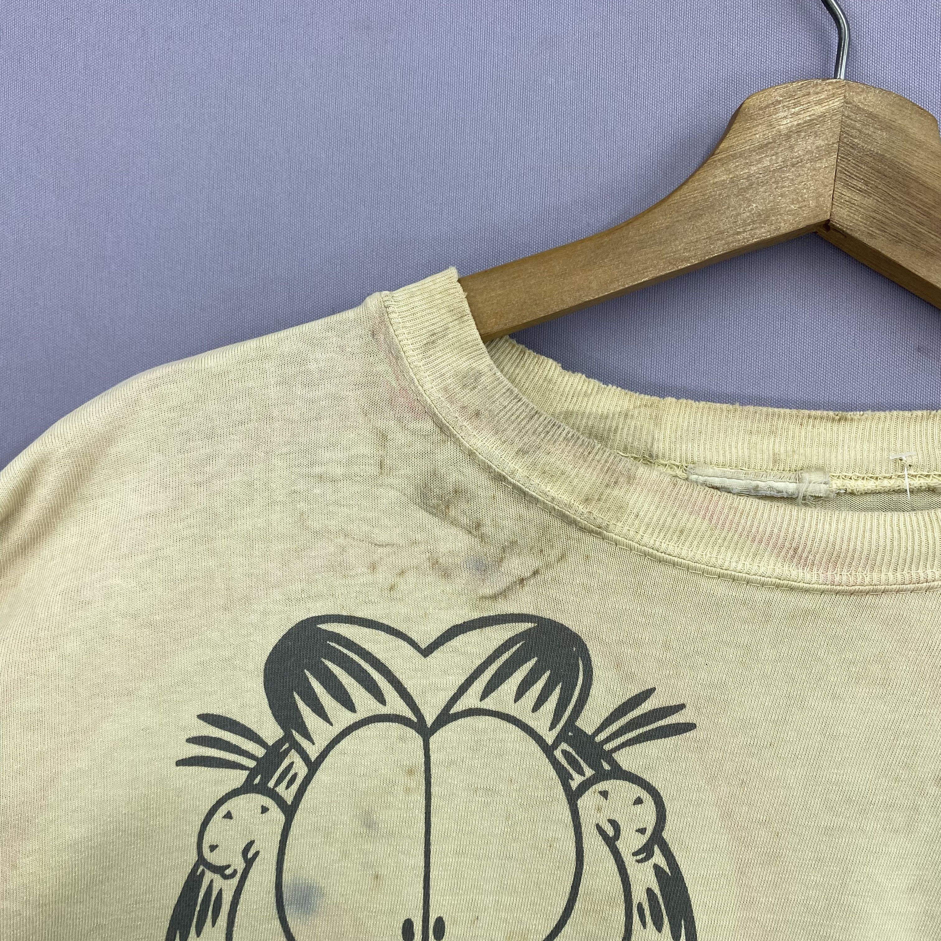 Cartoon Network Vintage 90s Garfield T-Shirt Cartoon Crewneck Tee GF10257 Size US S / EU 44-46 / 1 - 5 Thumbnail