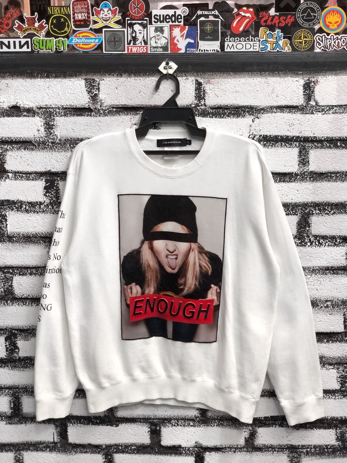 JACKROSE Japanese brand jackrose enough crewneck sweatshirt Size US L / EU 52-54 / 3 - 1 Thumbnail