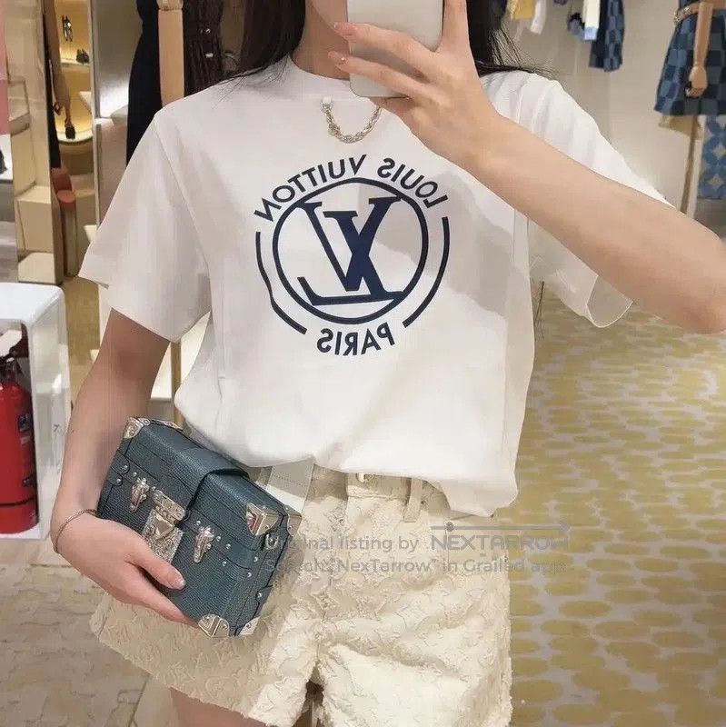 Louis Vuitton Louis Vuitton White T. Size M / US 6-8 / IT 42-44 - 6 Thumbnail