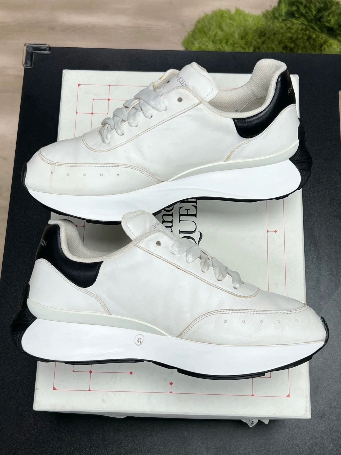 Alexander McQueen MCQ Sprint Runner Low-Top Sneakers White Size 41 Size US 8 / EU 41 - 6 Thumbnail