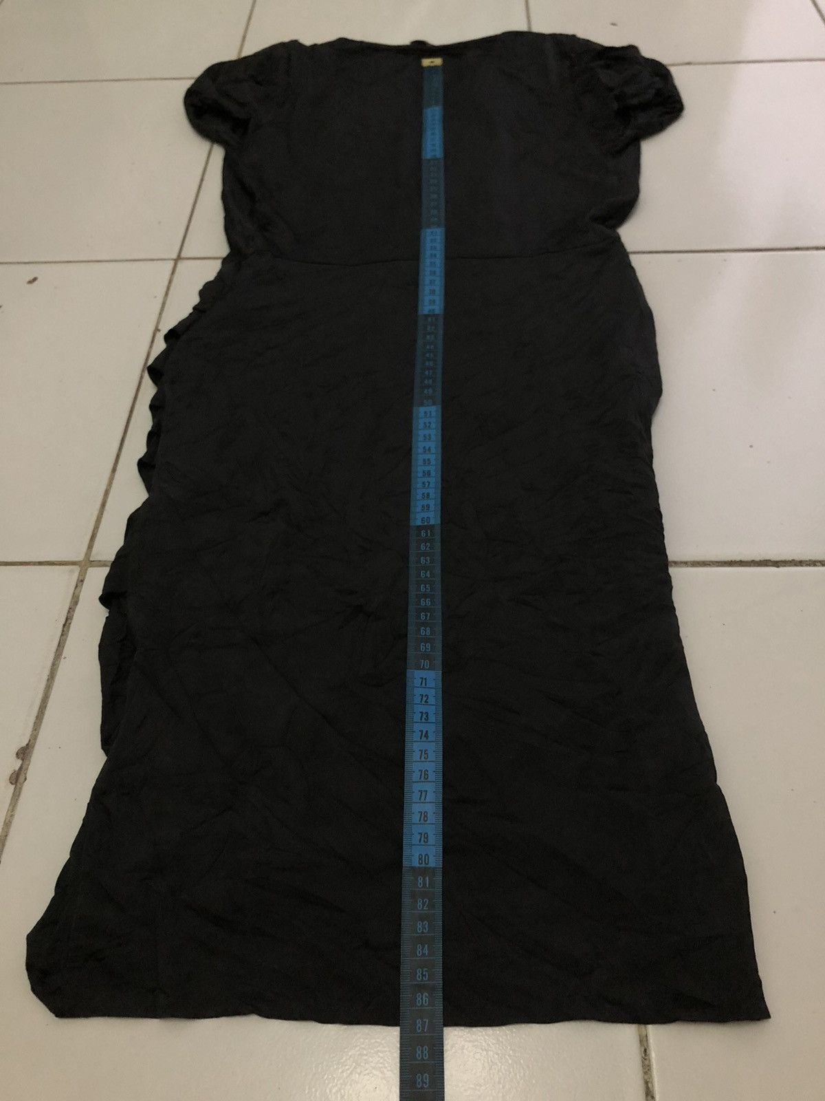 Elisabetta Franchi Elisabetta Franchi Women Black Midi Dress Size S / US 4 / IT 40 - 14 Thumbnail