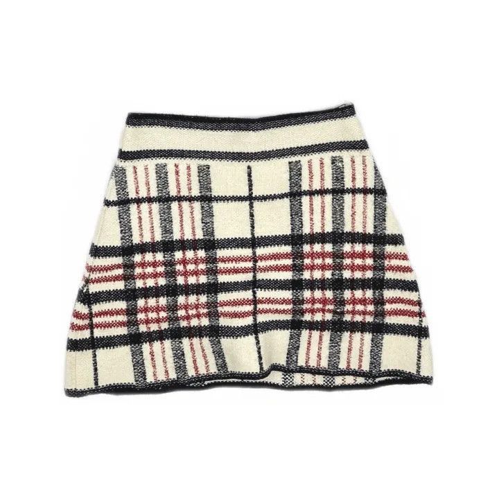 Dior Dior Color Block Plaid A-Line Skirt Size 37" - 2 Thumbnail