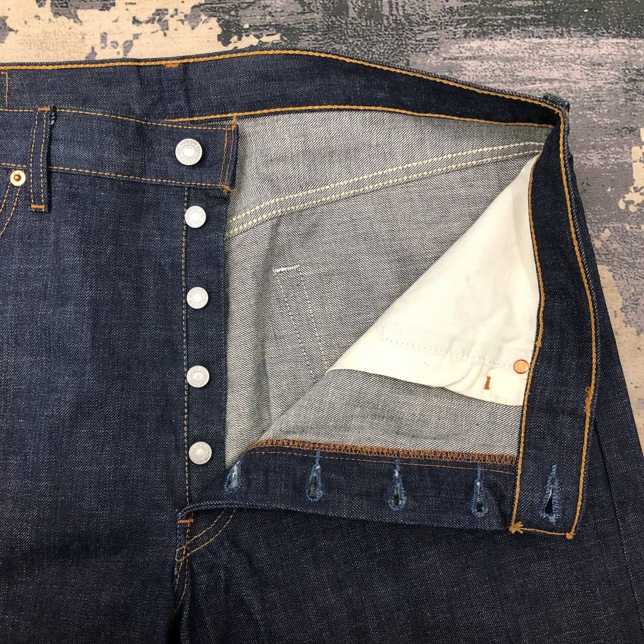 Levi's × Levi's Vintage Clothing P767 RARE VTG 501xx LEVI'S BLUE JEANS Size US 36 / EU 52 - 5 Thumbnail