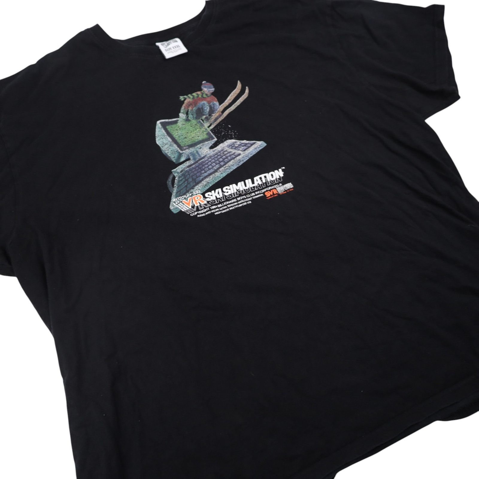 Billionaire Boys Club × Vintage VTG Billionaire Boys Club VR Ski Simulation Graphic T Shirt Size US XXL / EU 58 / 5 - 3 Thumbnail