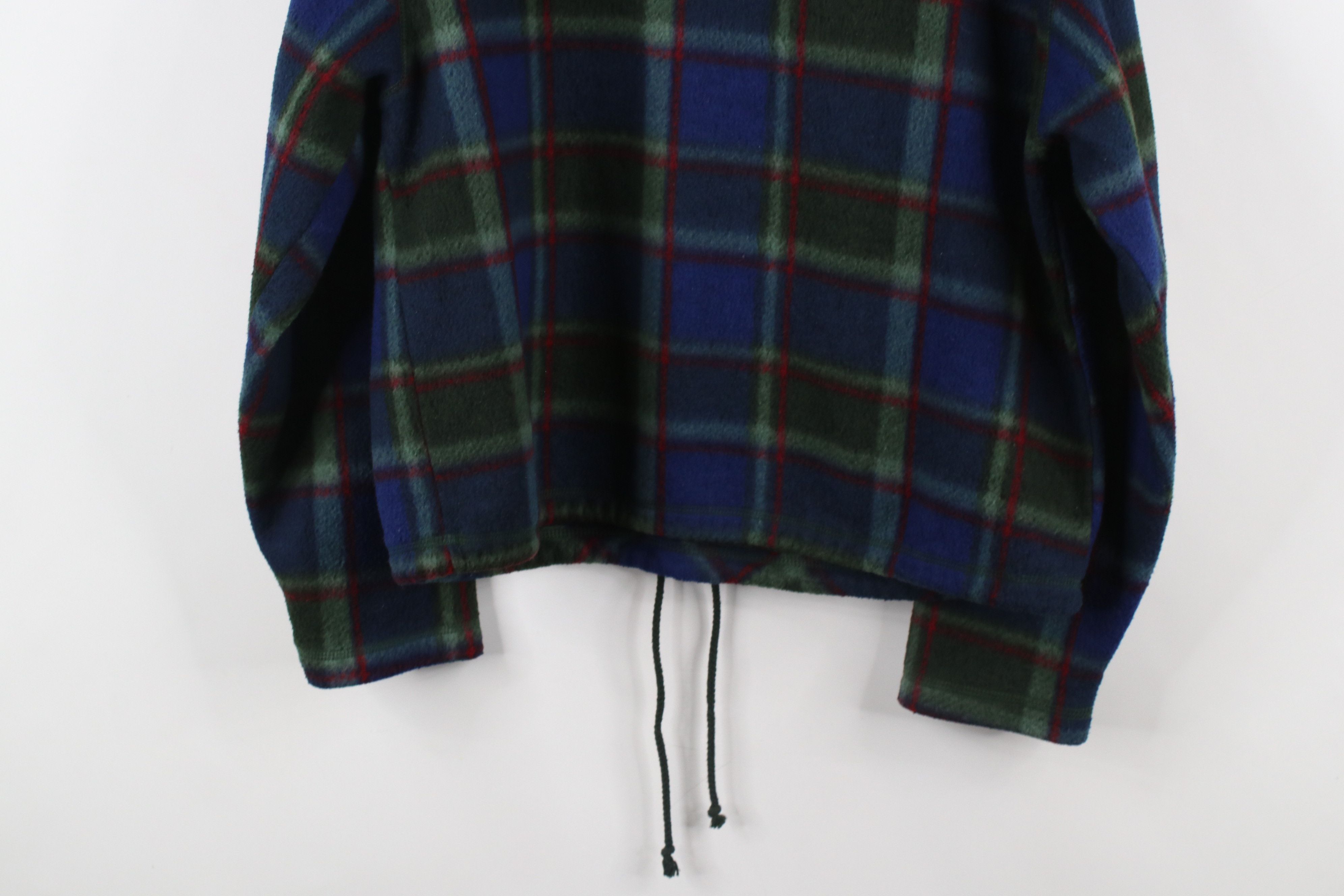 Vintage Vintage 90s Streetwear Half Zip Fleece Hoodie Sweatshirt Size M / US 6-8 / IT 42-44 - 11 Thumbnail