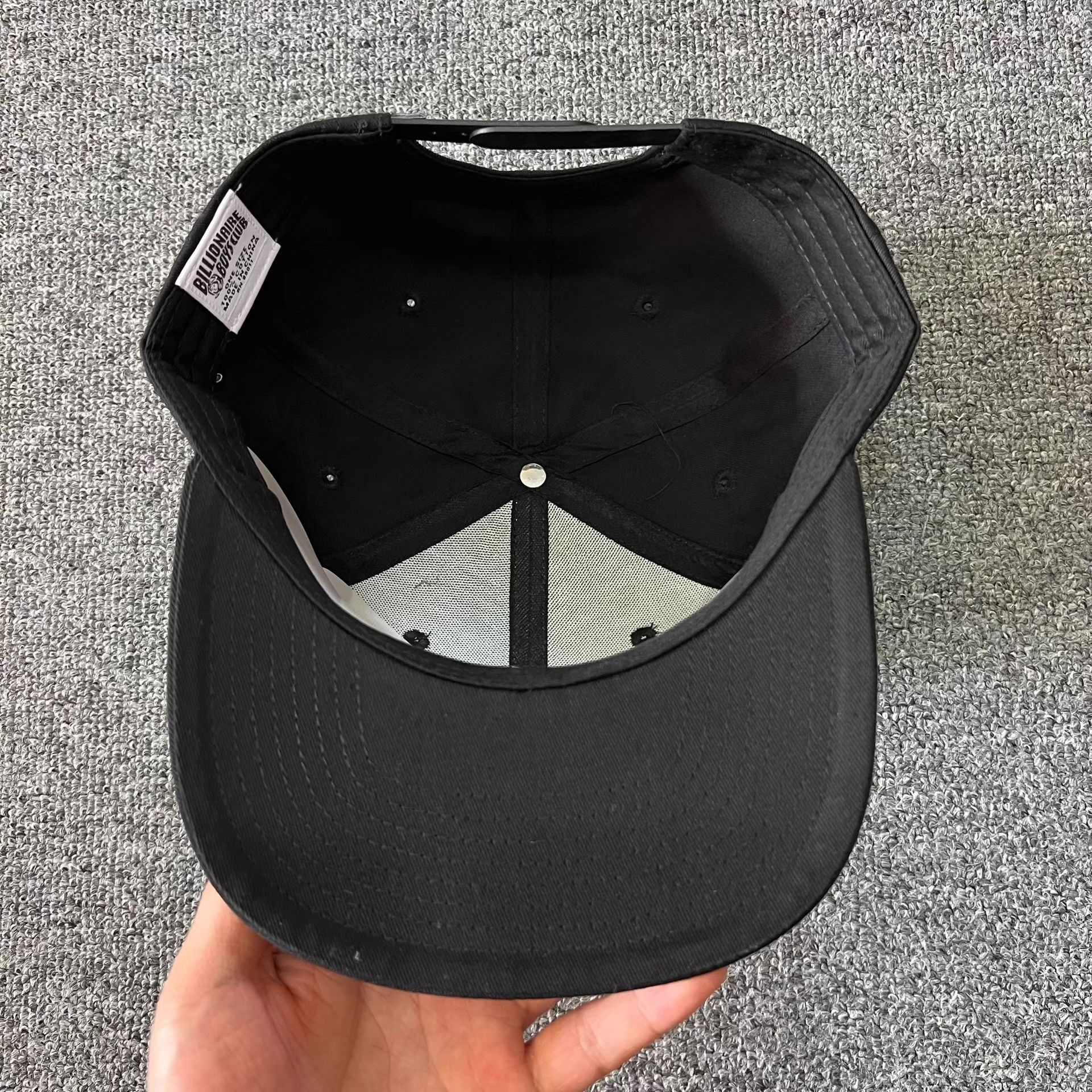Billionaire Boys Club BBC Classic Astronaut Head Flat Brim Baseball Cap Q7 Size ONE SIZE - 5 Thumbnail