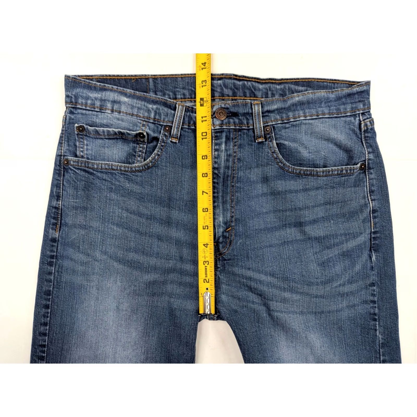 Levi's Levi's 505 Regular Fit Straight Leg Jeans Men 36x30 5-Pocket Denim Blue 34x28 Mid Rise Classic Vintage: No Womens Men? Size US 34 / EU 50 - 4 Thumbnail