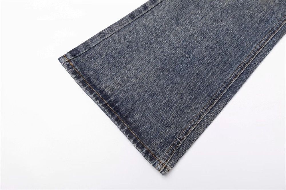 Japanese Brand × Jean Hippie American men's retro washed distressed flared jeans Size US 32 / EU 48 - 4 Thumbnail