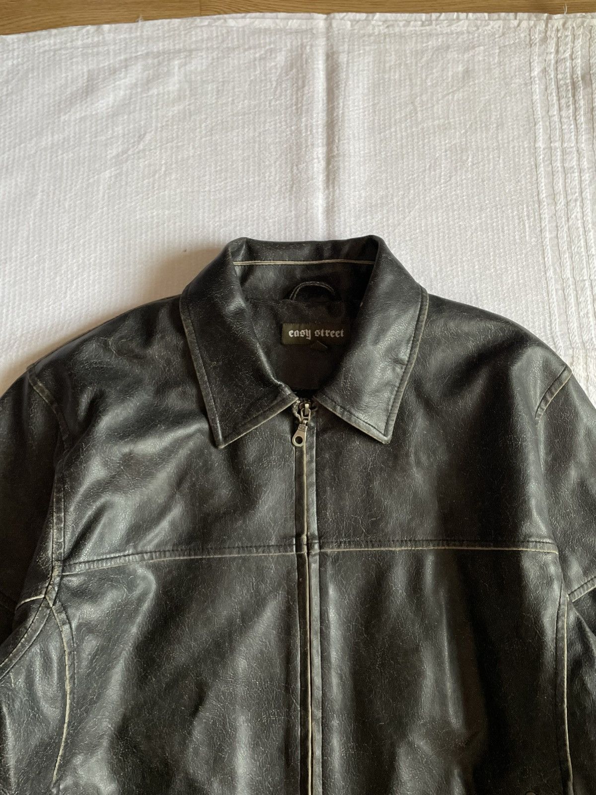Isamu Katayama Backlash Vintage Leather Jacket Size US L / EU 52-54 / 3 - 3 Thumbnail