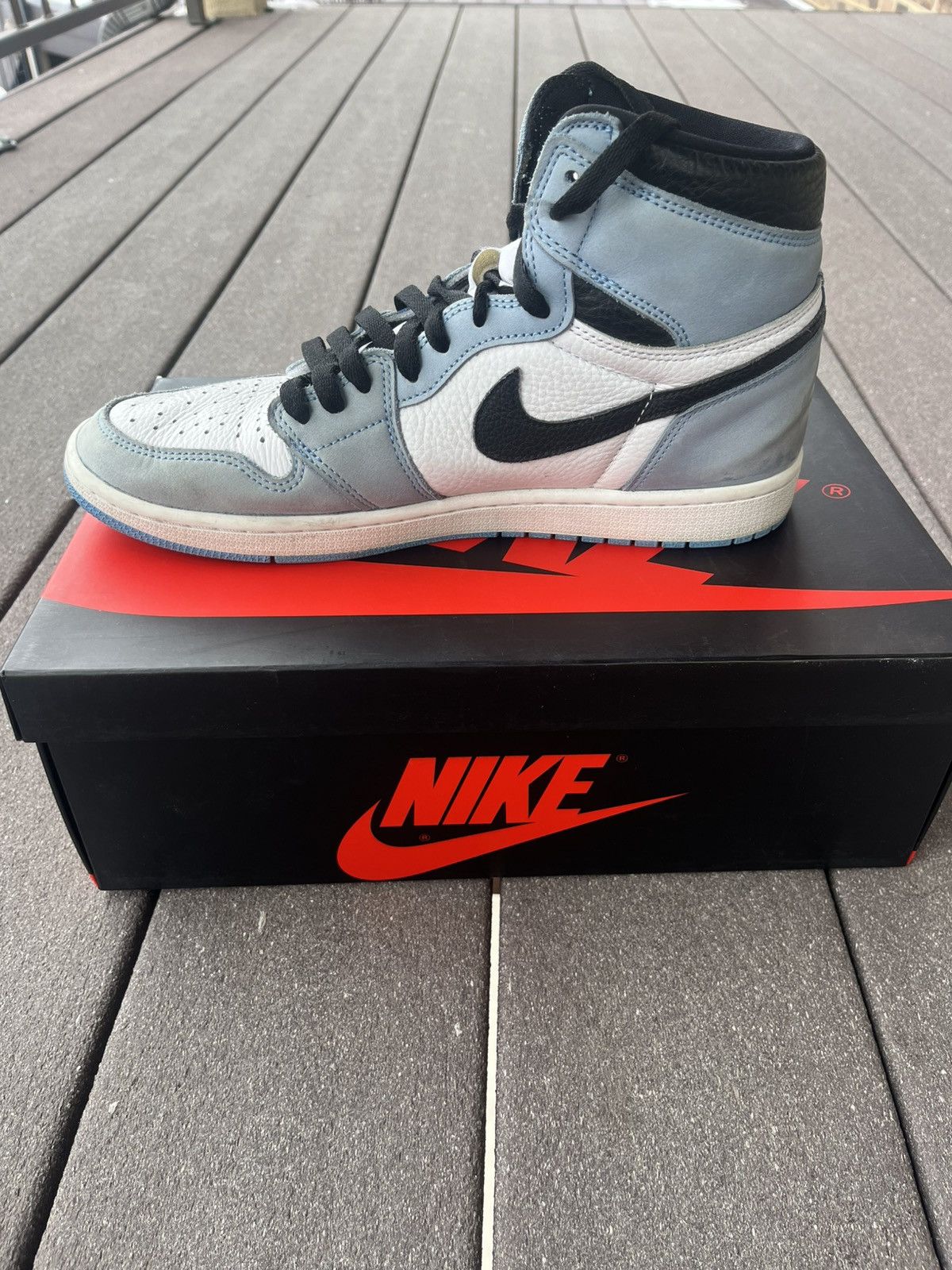 Jordan Brand Air Jordan 1 Retro High “University Blue” Size US 11 / EU 44 - 3 Thumbnail