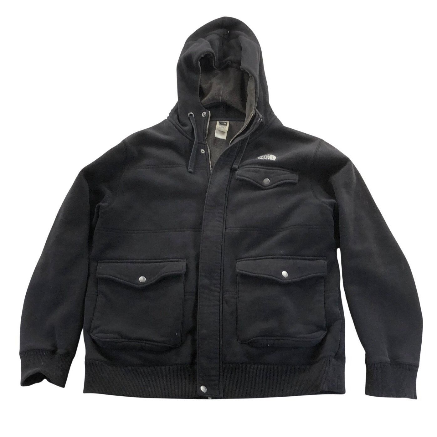 The North Face The North Face Men's Fleece Parka XL Black Lined Hoodie Full Size US XL / EU 56 / 4 - 1 Thumbnail